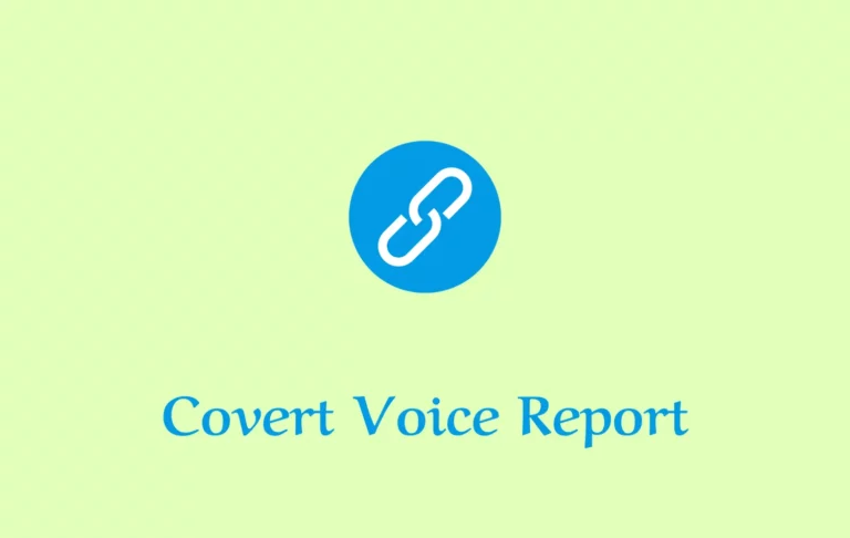Covert Voice Audit Report (Part 2)